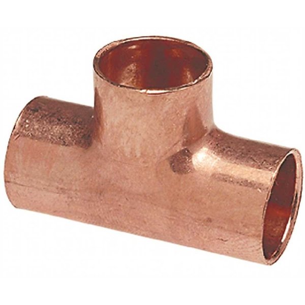 Nibco 3/4 in. x 3/4 in. x 1/2 in. Wrot Copper C x C x C Tee CP611343412